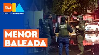 Niña de 5 años fue baleada mientras jugaba en una plaza de Cerro Navia  | Tu Día