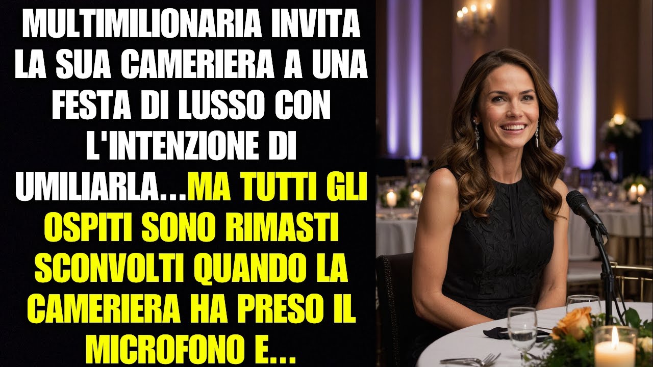 UNA MULTIMILIONARIA INVITA LA SUA DOMESTICA ALLA FESTA DI LUSSO CON L ...