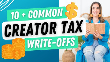 Content Creator Tax Write Off Tips