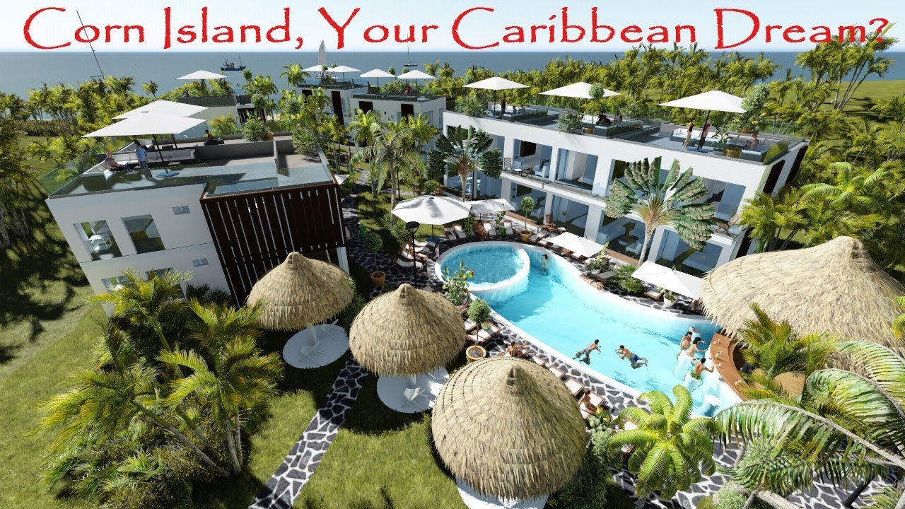 Corn Island beach condos for sale YouTube