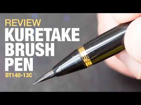 Kuretake Calligraphy Pen Writing Brush Pen DV140-40 Genuine Writing Brush