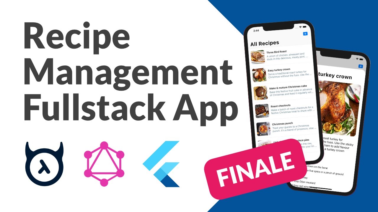 Hasura GraphQL 103 | Build a Recipe Management App with Flutter Finale ...