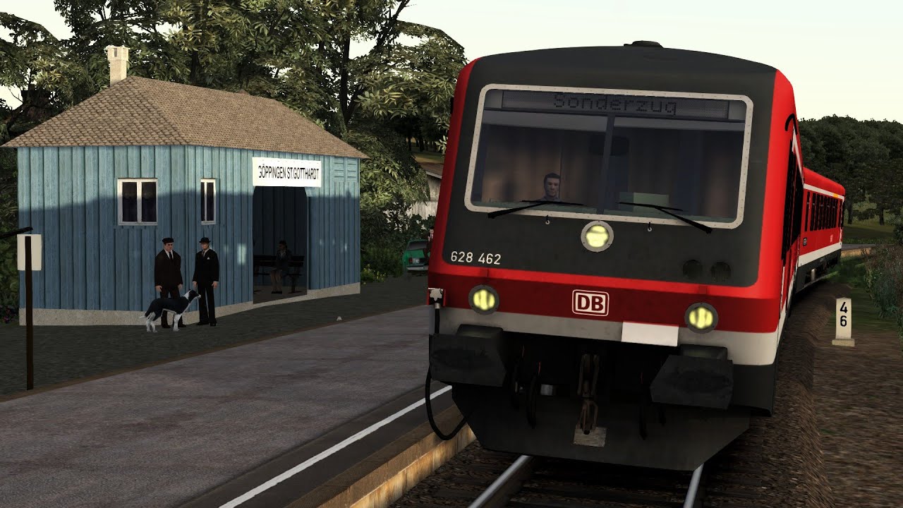 Train Simulator 2022 | Führerstandsmitfahrt | Mit der 628-4 als eine RB nach Bad Boll