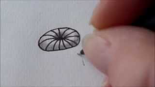 How to draw tanglepattern Festune