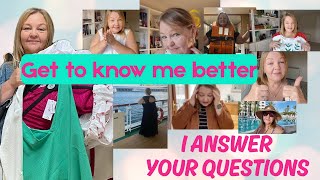 Q AND A. Answering your questions so you can get to know me better. #over50 #susans sweet life