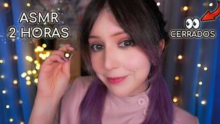 ⭐ASMR 2 horas de Nervios CRANEALES con OJOS CERRADOS 😴roleplay para dormir con poca luz