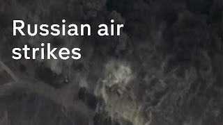 Russia starts air strikes in Syria