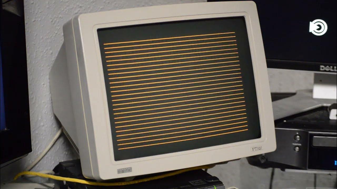 Connecting Dumb Terminal to modern Linux Machine Digital VT320 - YouTube