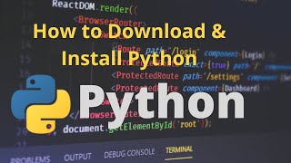 How to download & install Python | IDLE Python