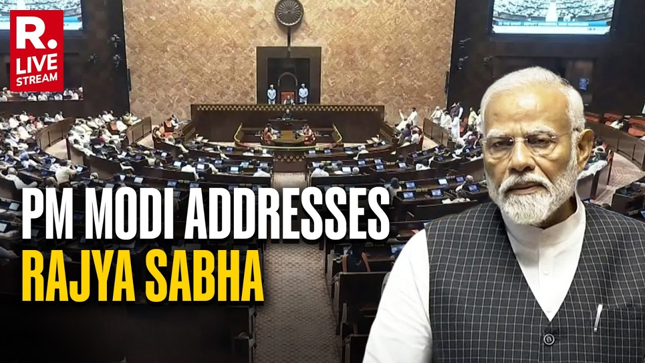 PM Modi LIVE: PM Modi Addresses Rajya Sabha On Motion Of Thanks to President's Address