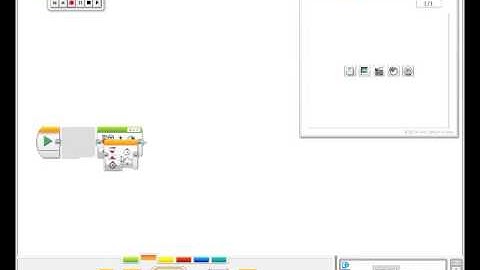 Light Sensor, Reflected Light Intensity, Stop at Line with Lego Mindstorms EV3