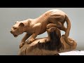 Peak wood carvings: Leopard | TUAN WOOD CARVINGS