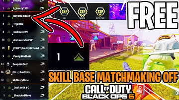 BLACK OPS 6 FREE BOT LOBBY METHODS | NO SBMM/2BOX/Reverse Boost METHOD