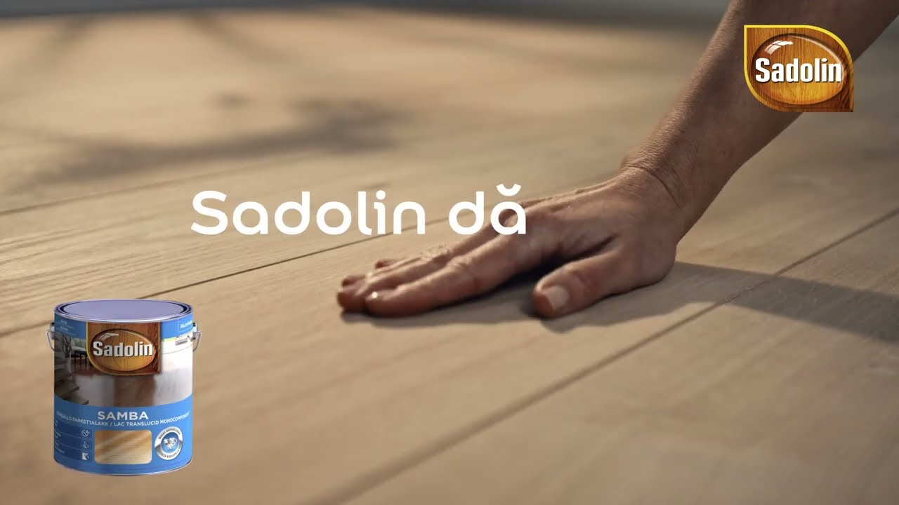 Sadolin dă viață lemnului - Samba - pentru podea din lemn (l)