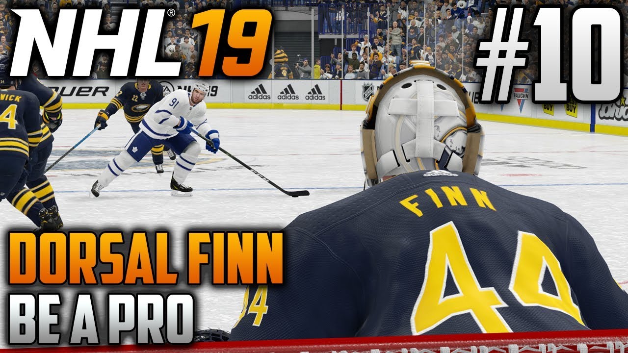 NHL 19 Be a Pro | Dorsal Finn (Goalie) | EP10 | DOMINATING THE LEAFS