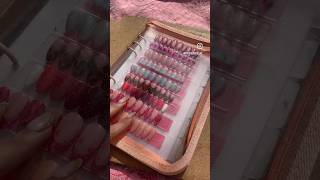 Nail storage 📒 Luxury press on nails. IG @byelsie #nails #nailstorage #nailcollection