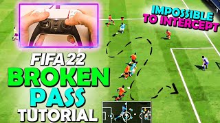 This PASS is OVERPOWERED in FIFA 22 SCORE MORE GOALS with this PASS - FIFA 22 ATTACKING TUTORIAL