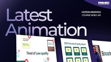 Motion Graphics Explainer Video | Project Management Course.