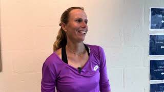 Varvara Lepchenko wins 2 singles matches in 1 day: Advances to 2024 Charlottesville Quarterfinals