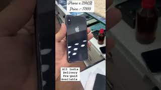 iPhone X 256GB Only 17999 shorts