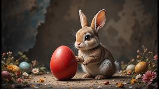 Easter Bunny Art for TV Wallpaper | Cute Spring Ambient TV Frame Display screenshot 3