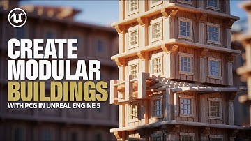 Create Modular Buildings with PCG in Unreal Engine 5 – Full Step-by-Step Tutorial