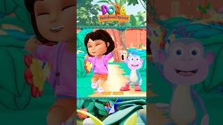 Watch your kids swing, jump, and run while they explore the rainforest🎮 #DoraRainforestRescue  #Dora