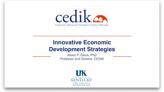 CEDIK Economic Development Strategies