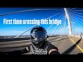 Riding From Orange County to Torrance | First Time on the Vincent Thomas Bridge