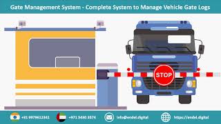 Gate Management System - Complete System to Manage Vehicle Gate Logs