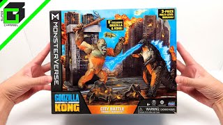 GODZILLA vs KONG City Battle Playset (Target Exclusive) UNBOXING and REVIEW screenshot 1