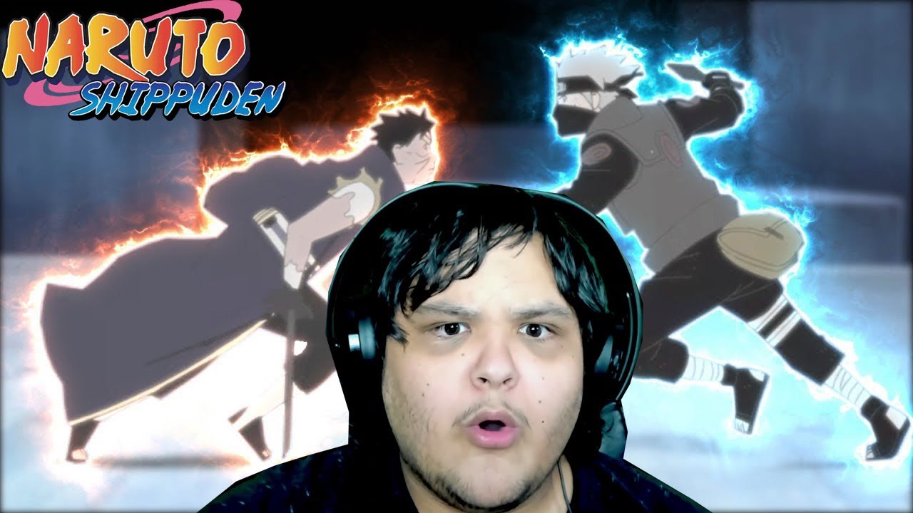KAKASHI VS OBITO Naruto Shippuden Episode 375 REACTION PART 1