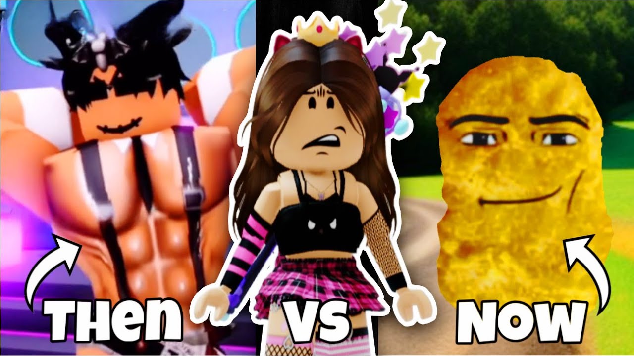 ROBLOX THEN VS NOW..... - YouTube