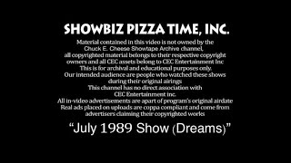 Chuck E. Cheese's July 1989 Show (Dreams) (4K 60FPS) Chuck E. Cheese's July 1989 Show (Dreams) (4K 60FPS)
