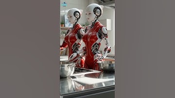 AI & Aprons – Future Kitchens in Soft Sci-Fi #FutureRoboHub #AI #Robotics #TechInnovation