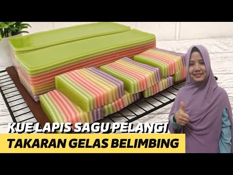 Kue Pepe Sagu Takaran Gelas