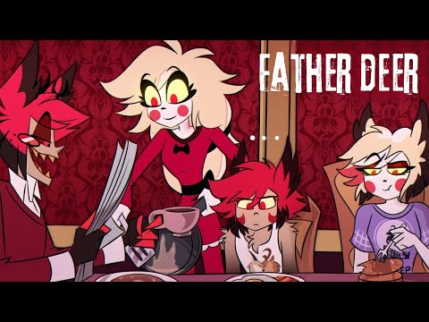 Father Deer 🦌💖🌈 Hazbin Hotel/Helluva Boss • COMIC DUB