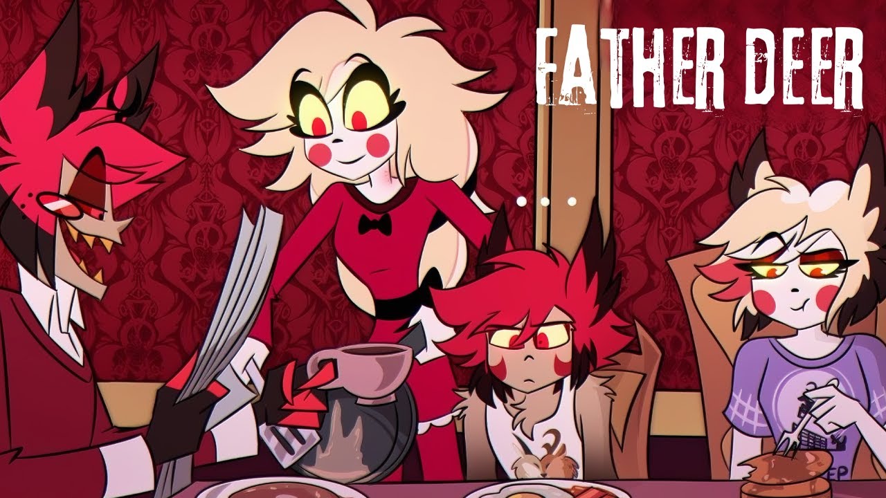 Father Deer 🦌💖🌈 Hazbin Hotel/Helluva Boss • COMIC DUB