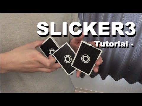 SLICKER3 | フラリッシュ解説 | Flourish Tutorial | カーディストリー | Cardistry Tutorial