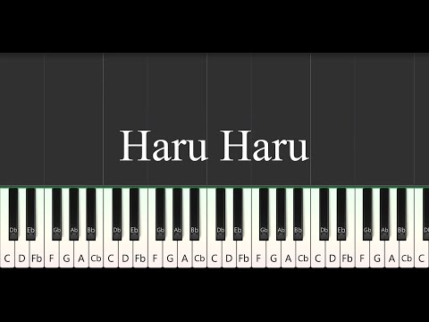 Haru Haru (Piano) - Big Bang