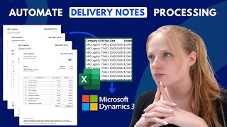 Tutorial: How to process delivery notes in Microsoft Dynamics