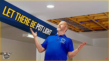 How To Install LED Pot Lights In a Finished Ceiling | DIY