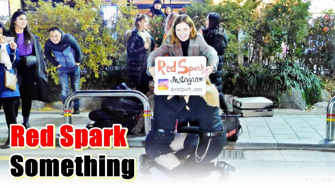 레드스파크 (RED SPARK) - Something (걸스데이) @ 181130 홍대 거리공연 직캠 By SSoLEE