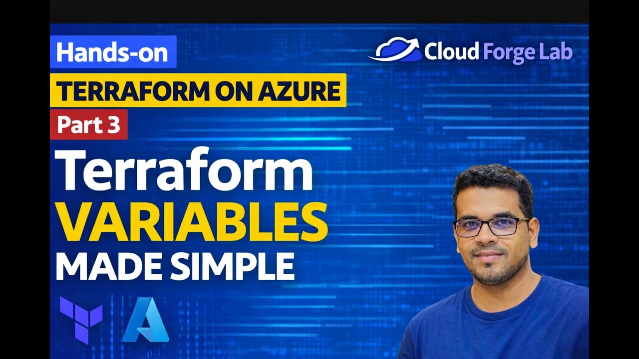 Hands-on Terraform on Azure | Part 3 – Variables Made Simple 🚀 - YouTube