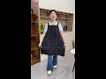 Hurry replace stuffy kitchen aprons with this backless, breathable, waterproof, easy-to-clean style