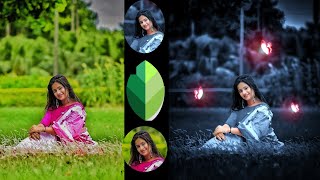 Snapseed photo editing dark black stylish photo editing presets mobile