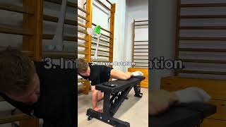 Einfach Stretchband-Mobilisierung für deine Hüfte für Laufanfänger #hüftschmerzen #lauftraining