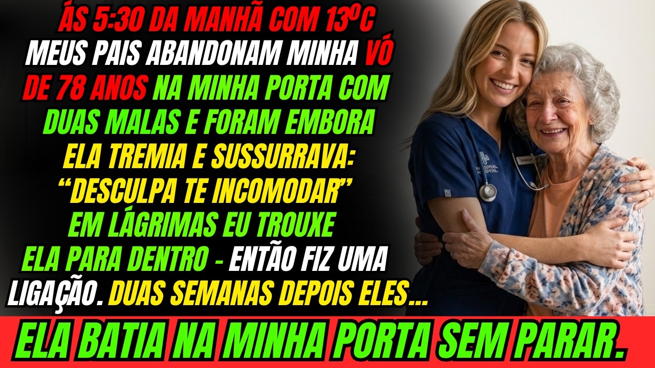Meus Pais Largaram Minha Avó de 78 Anos no Frio — Aí uma Ligação Destruiu a Vida Deles