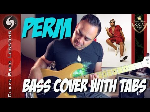 perm-by-bruno-mars-bass-cover-with-play-along-tabs!-fully-covered