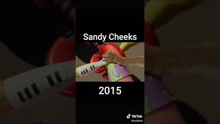 Evolution Sandy Cheeks